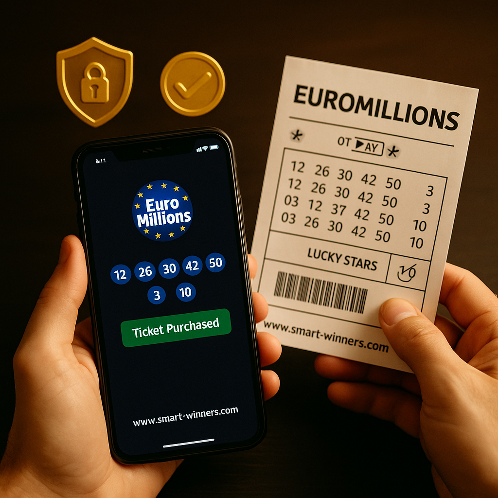 Best apps to buy Euromillions tickets safely and legally with secure online Euromillions play