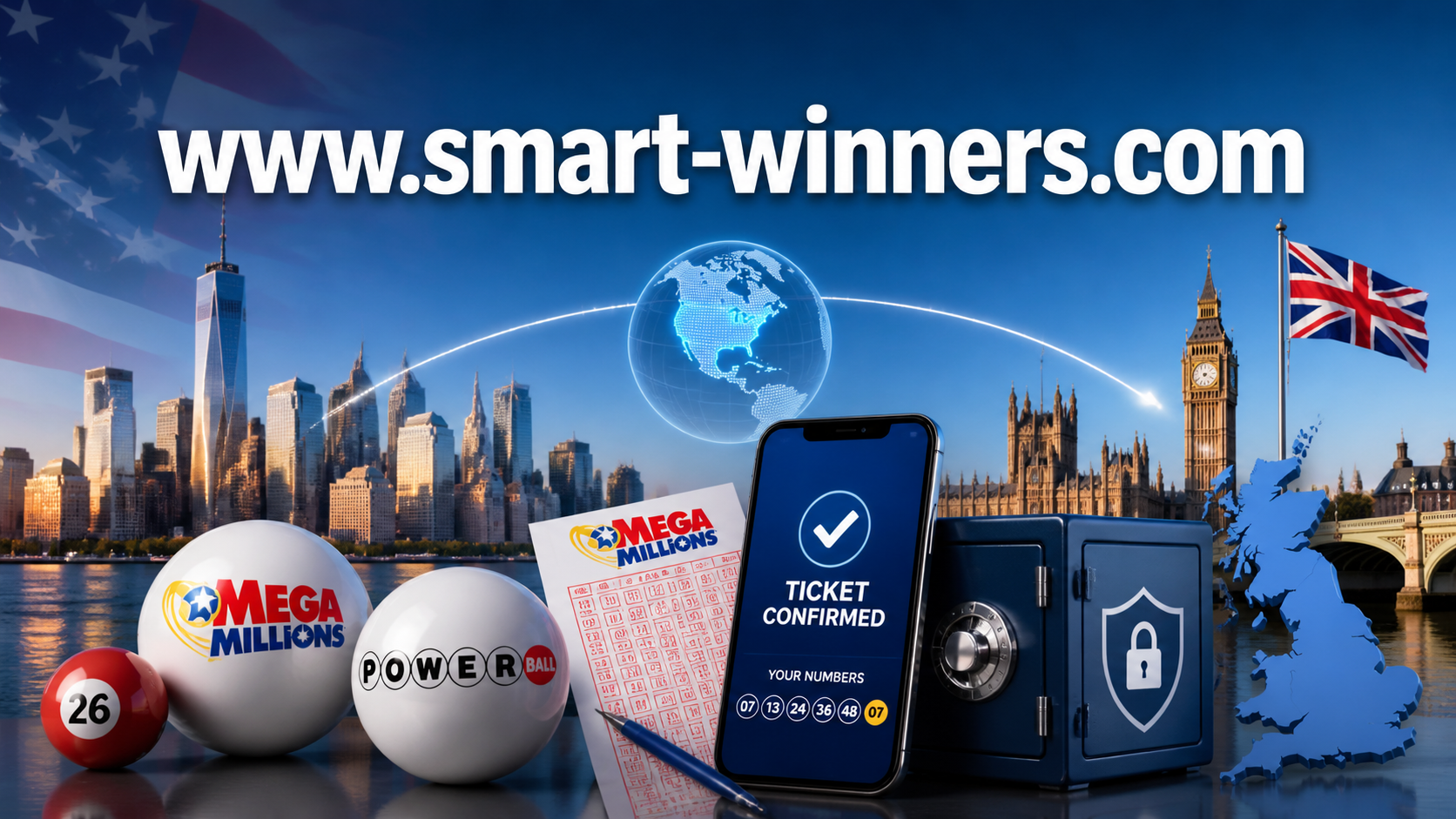 Can I join a syndicate for the US national lottery from the United Kingdom?