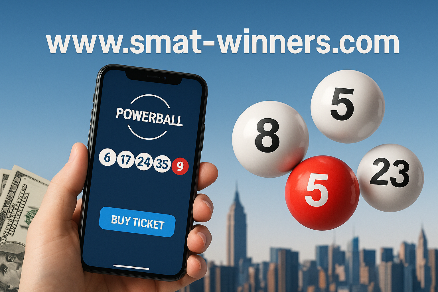 Can I subscribe to US Powerball draws through an app?