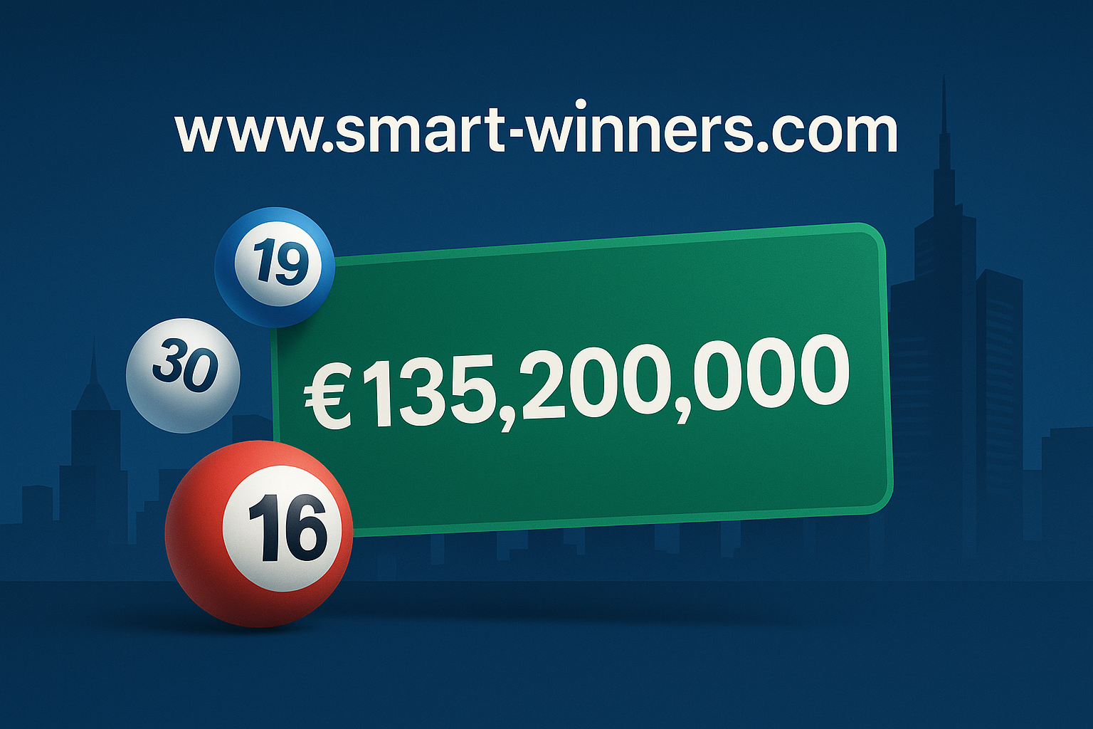 What is the current jackpot amount for the Italian lottery?