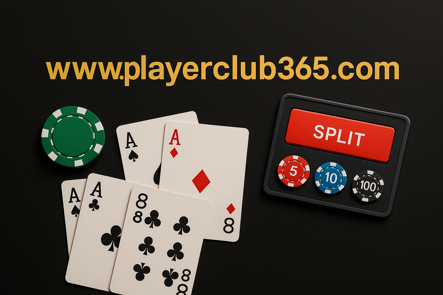 When can you split in blackjack?