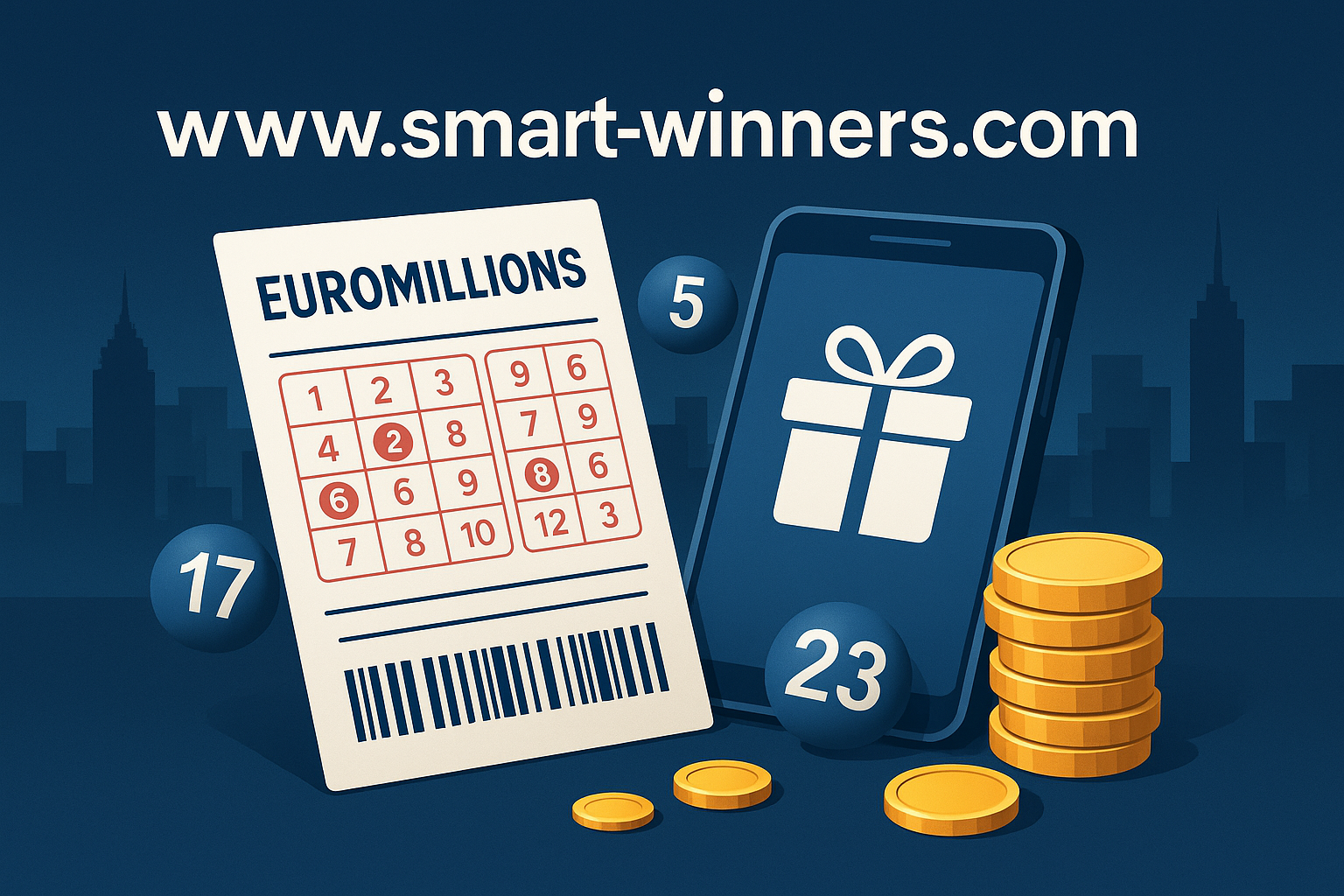 Which digital services allow Euromillions ticket gifting to friends or family?