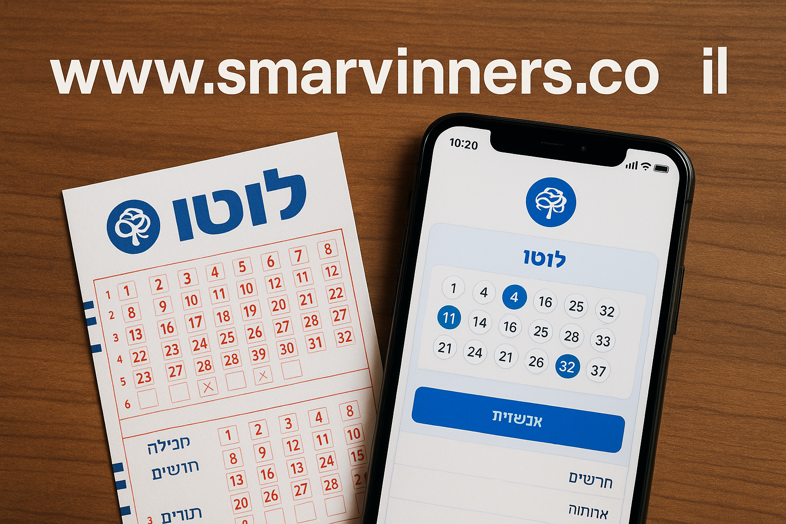 אפליקציית מפעל הפיס: האם ניתן למלא טפסי הגרלה באמצעות היישומון בצורה מאובטחת?